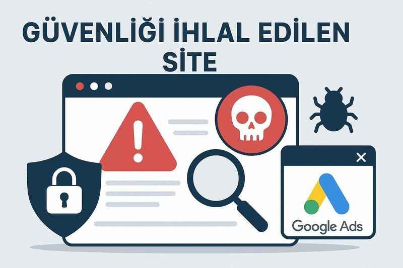 güveliği ihlal edilen site google ads
